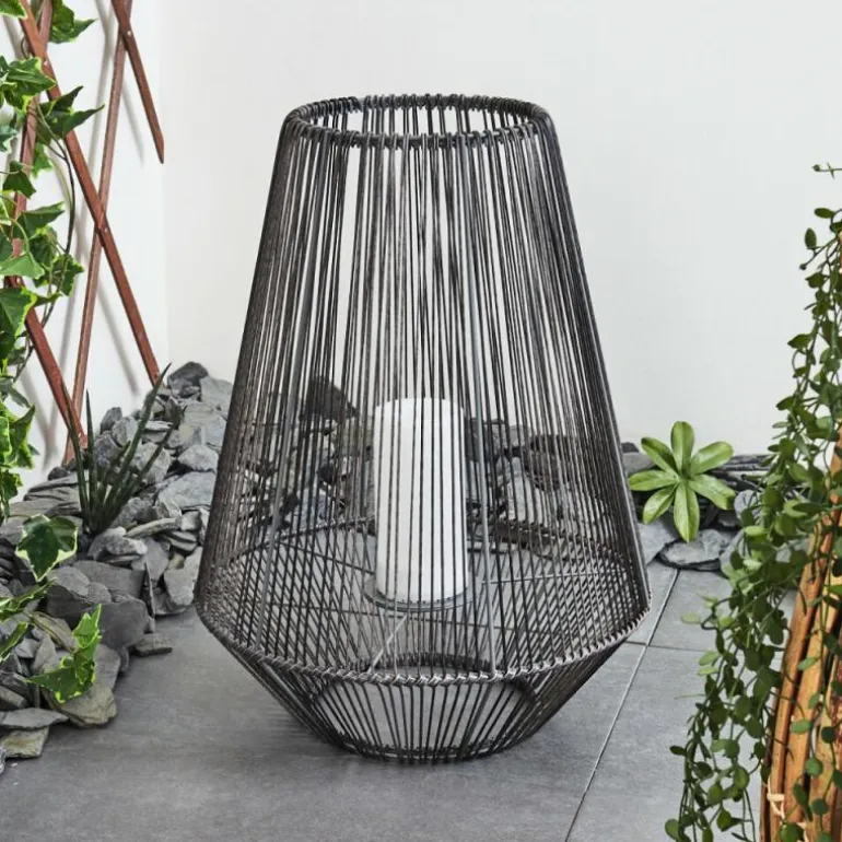 lampe solaire Mendola LED Gris, 1 lumière