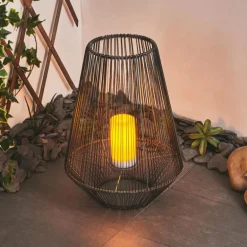 lampe solaire Mendola LED Gris, 1 lumière