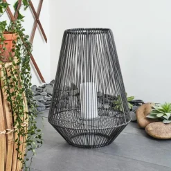 lampe solaire Mendola LED Gris, 1 lumière