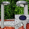 Lampe solaire Portmore LED Gris, 1 lumière