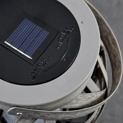 lampe solaire Roanoke LED Gris, 1 lumière