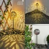 lampe solaire Samoao LED Cuivre, Noir, Argenté, 1 lumière