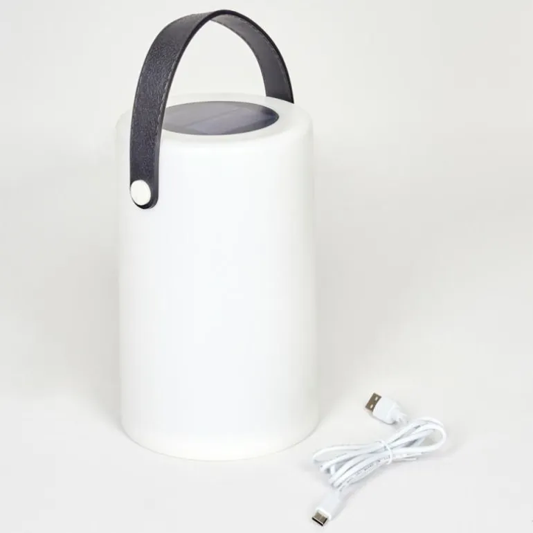 Lampe solaires Acebal LED Noir, Blanc, 1 lumière, Changeur de couleurs