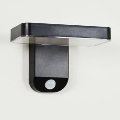 Lampe solaires Bondarp LED Noir, 1 lumière, Détecteur de mouvement