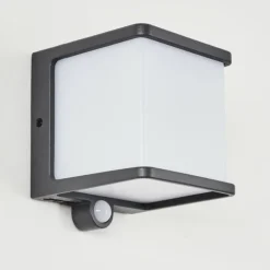 Lampe solaires Burseryd LED Anthracite, 1 lumière, Détecteur de mouvement