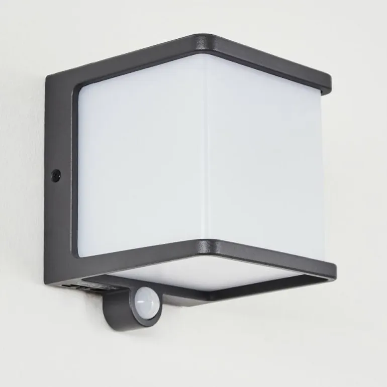 Lampe solaires Burseryd LED Anthracite, 1 lumière, Détecteur de mouvement