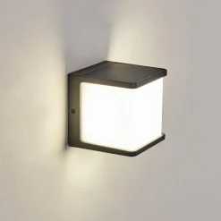Lampe solaires Burseryd LED Anthracite, 1 lumière, Détecteur de mouvement