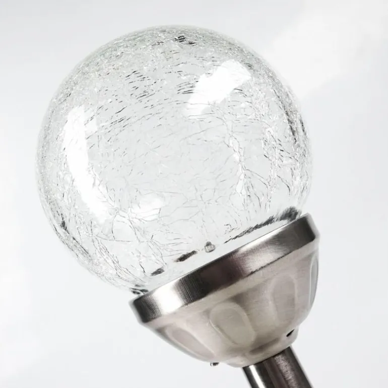 Lampe solaires Carbonia LED Nickel mat, 1 lumière