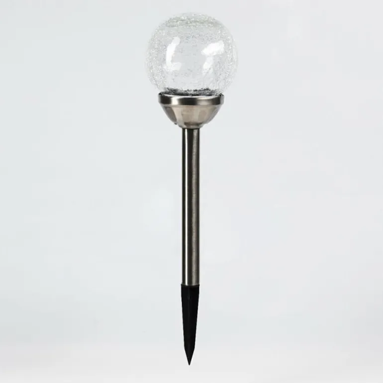 Lampe solaires Carbonia LED Nickel mat, 1 lumière