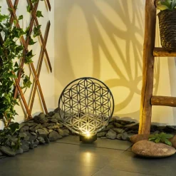 Lampe solaires Kupa LED Noir, Argenté, 2 lumières