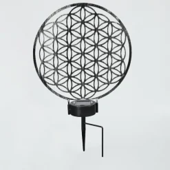 Lampe solaires Kupa LED Noir, Argenté, 2 lumières