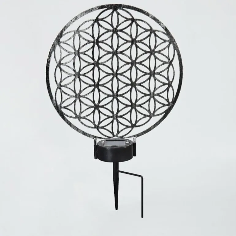 Lampe solaires Kupa LED Noir, Argenté, 2 lumières