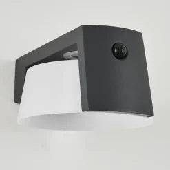 Lampe solaires Lafite LED Anthracite, 1 lumière, Détecteur de mouvement