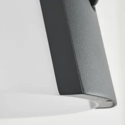 Lampe solaires Lafite LED Anthracite, 1 lumière, Détecteur de mouvement