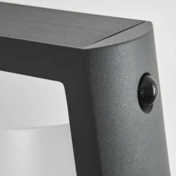 Lampe solaires Lafite LED Anthracite, 1 lumière, Détecteur de mouvement