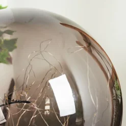 Lampe solaires Pollenca LED Noir, 50 lumières