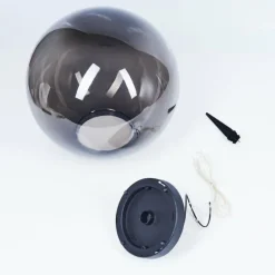 Lampe solaires Pollenca LED Noir, 50 lumières