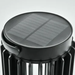 Lampe solaires Rossina LED Noir, 1 lumière