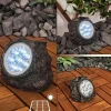 Lampe solaires Sameo LED Brun, 8 lumières