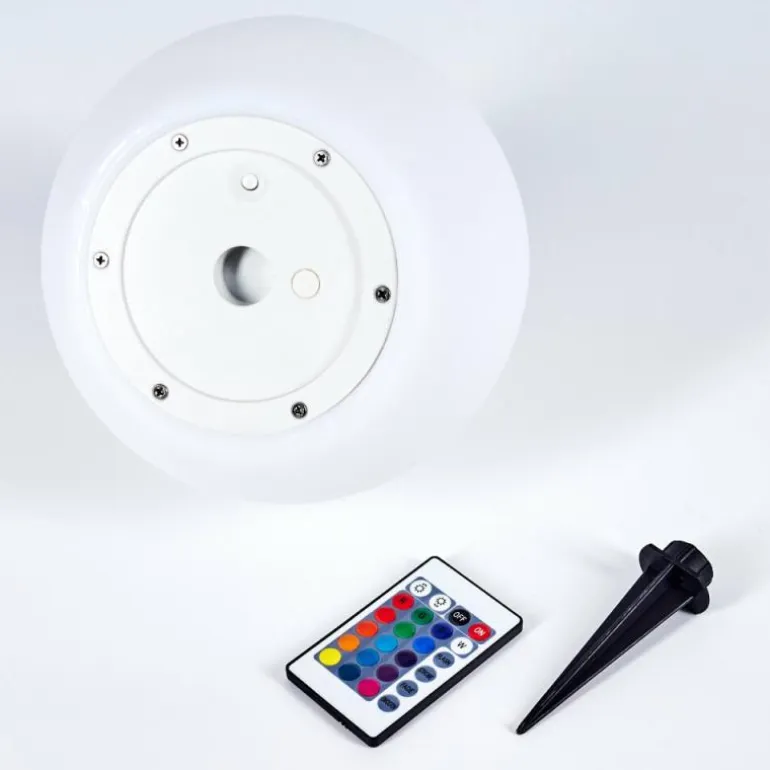 Lampe solaires Ykullen LED Noir, 1 lumière, Télécommandes, Changeur de couleurs