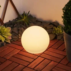 Lampe solaires Ykullen LED Noir, 1 lumière, Télécommandes, Changeur de couleurs