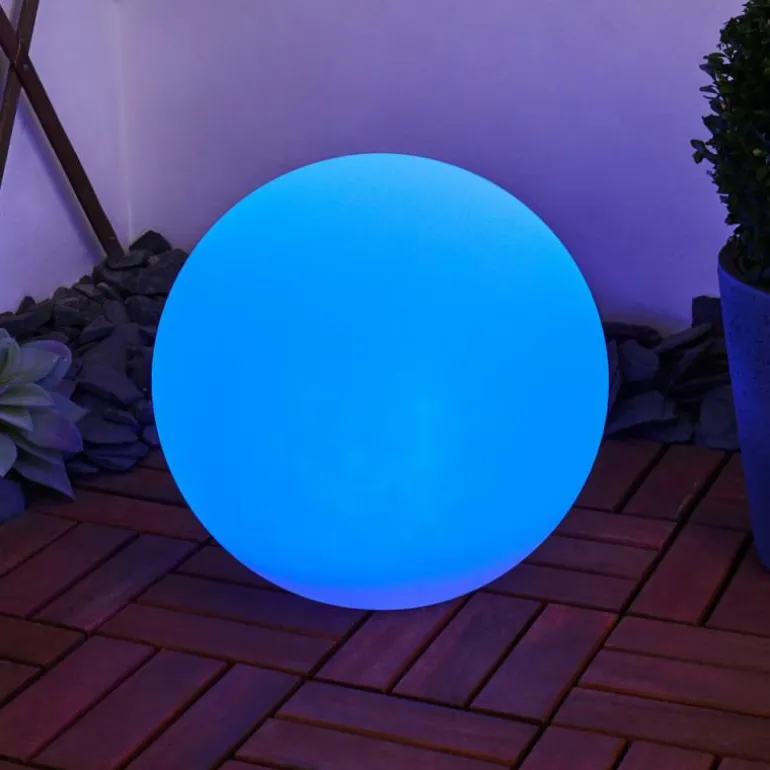 Lampe solaires Ykullen LED Noir, 1 lumière, Télécommandes, Changeur de couleurs