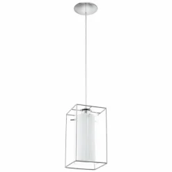 Lampe suspendue Eglo LONCINO 1 Chrome, 1 lumière