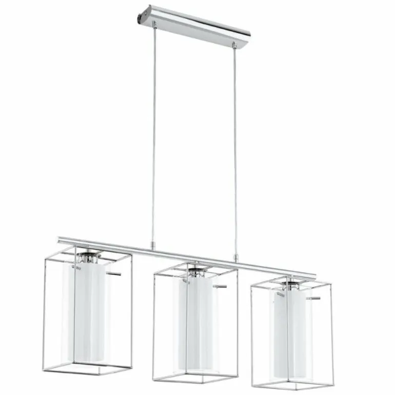 Lampe suspendue Eglo LONCINO 1 Chrome, 3 lumières