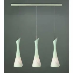 Lampe suspendue Mantra Zack Chrome, 3 lumières