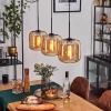 Lauden Suspension Ambre, 3 lumières