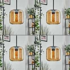 Lauden Suspension Ambre, 3 lumières