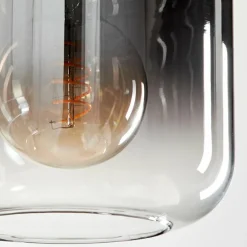 Lauden Suspension Ambre, Clair, Fumé, 5 lumières