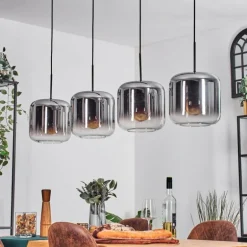 Lauden Suspension Chrome, Clair, 4 lumières
