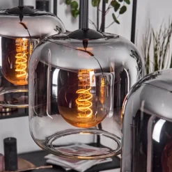 Lauden Suspension Chrome, Clair, 3 lumières