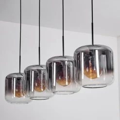 Lauden Suspension Clair, Fumé, 4 lumières