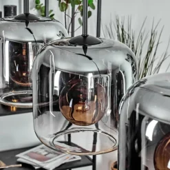 Lauden Suspension Clair, Fumé, 3 lumières