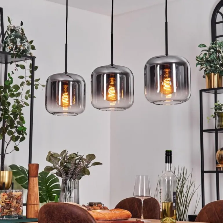 Lauden Suspension Clair, Fumé, 3 lumières