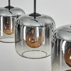 Lauden Suspension Clair, Fumé, 4 lumières