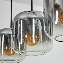 Lauden Suspension Clair, Fumé, 4 lumières