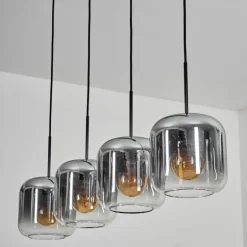 Lauden Suspension Clair, Fumé, 4 lumières