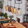 Lauden Suspension Noir, 4 lumières