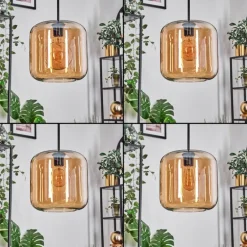 Lauden Suspension Noir, 4 lumières