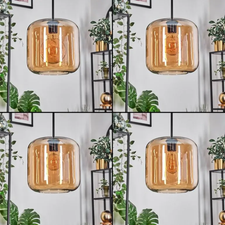 Lauden Suspension Noir, 4 lumières