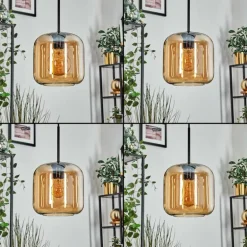 Lauden Suspension Noir, 3 lumières