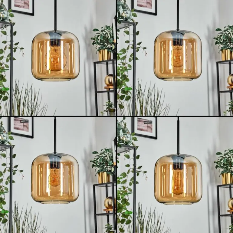Lauden Suspension Noir, 3 lumières