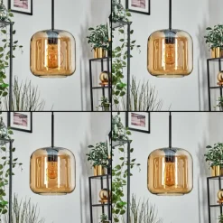 Lauden Suspension Noir, 3 lumières