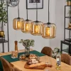 Lauden Suspension Noir, 4 lumières
