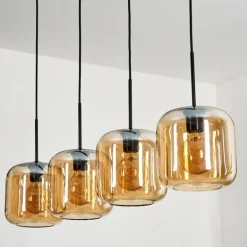 Lauden Suspension Noir, 4 lumières