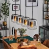 Lauden Suspension Noir, 4 lumières