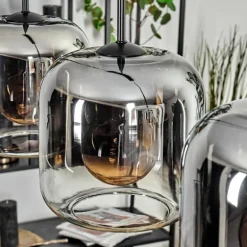 Lauden Suspension Noir, 4 lumières